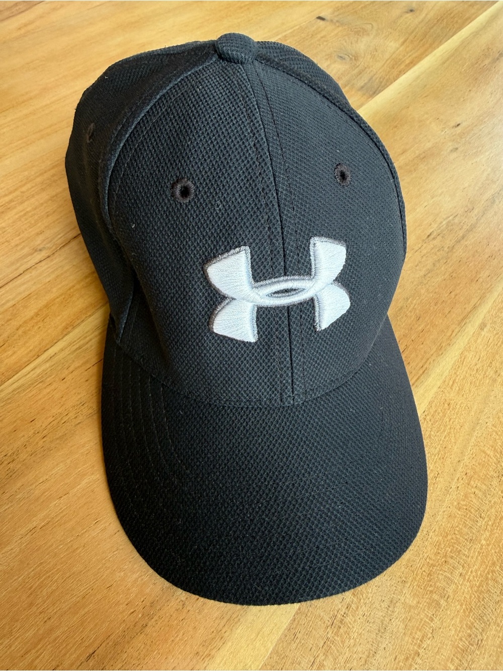Under Armour Black Cap with White Logo